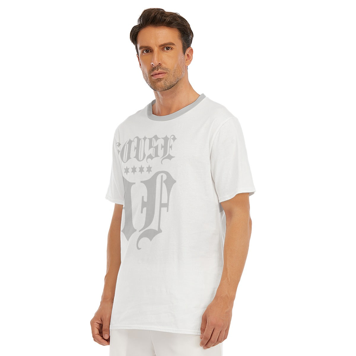 House AF Men's O-Neck T-Shirt | 190GSM Cotton