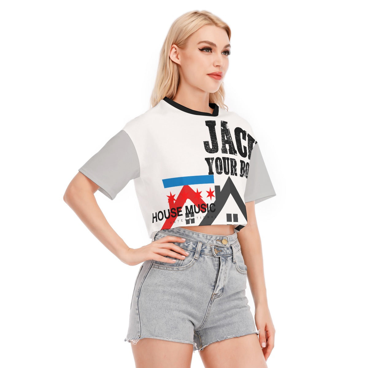 Jack Your Body Women's Cropped T-shirt | 190GSM Cotton