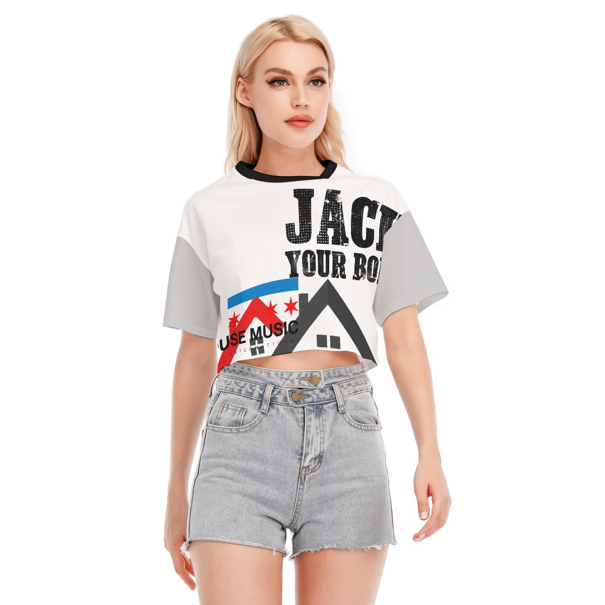 Jack Your Body Women's Cropped T-shirt | 190GSM Cotton