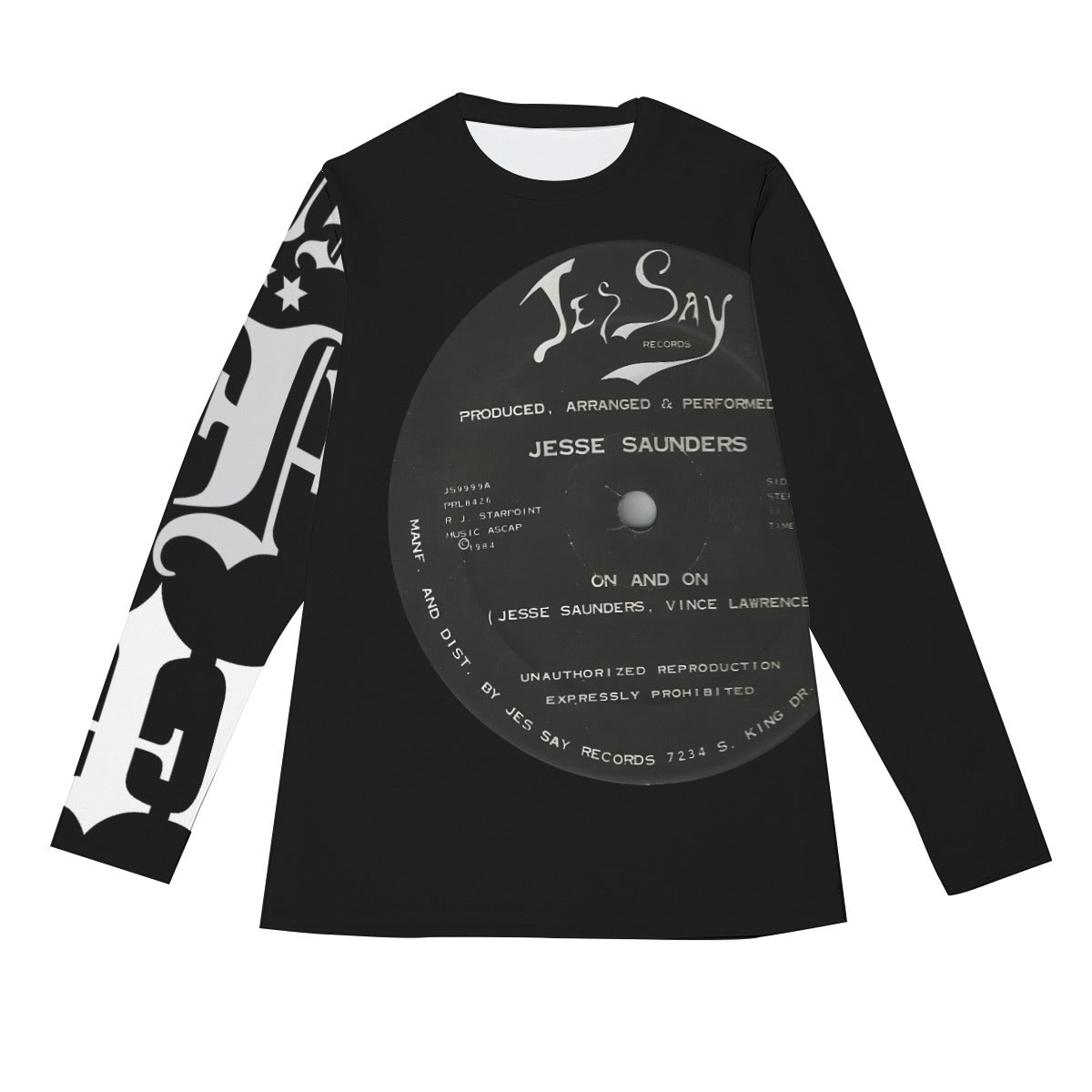 Jes Say Long Sleeve T-Shirt | 190GSM Cotton
